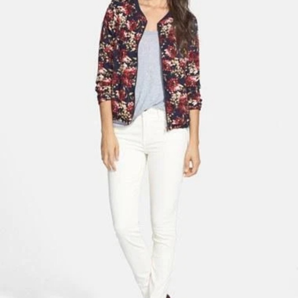 Floral Women's Jacket - Multicolor